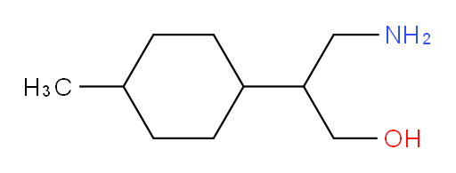 3-amino-2-(4-methylcyclohexyl)propan-1-ol