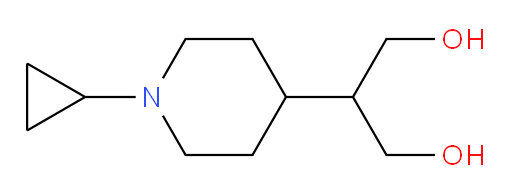 2-(1-cyclopropylpiperidin-4-yl)propane-1,3-diol