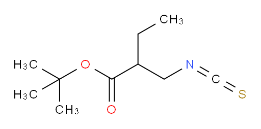 tert-butyl 2-(isothiocyanatomethyl)butanoate