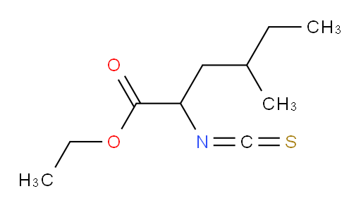 ethyl 2-isothiocyanato-4-methylhexanoate