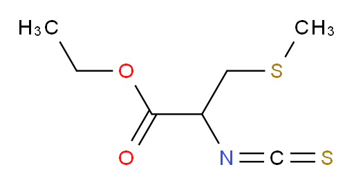 ethyl 2-isothiocyanato-3-(methylsulfanyl)propanoate