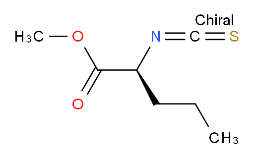 methyl (2S)-2-isothiocyanatopentanoate