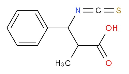 3-isothiocyanato-2-methyl-3-phenylpropanoic acid
