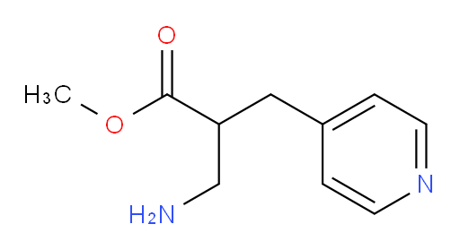 methyl 3-amino-2-[(pyridin-4-yl)methyl]propanoate