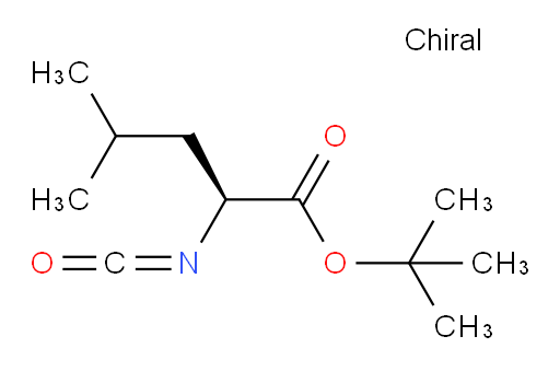 tert-butyl (2S)-2-isocyanato-4-methylpentanoate