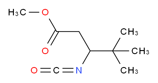 methyl 3-isocyanato-4,4-dimethylpentanoate