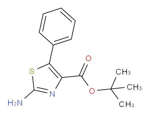 tert-butyl 2-amino-5-phenyl-1,3-thiazole-4-carboxylate