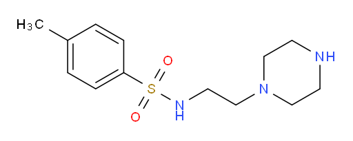 4-methyl-N-[2-(piperazin-1-yl)ethyl]benzene-1-sulfonamide