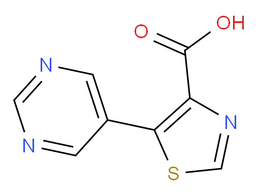 5-(pyrimidin-5-yl)-1,3-thiazole-4-carboxylic acid