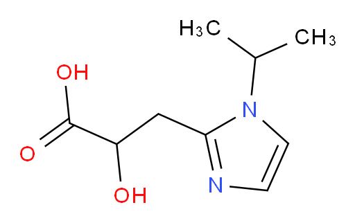 2-hydroxy-3-[1-(propan-2-yl)-1H-imidazol-2-yl]propanoic acid
