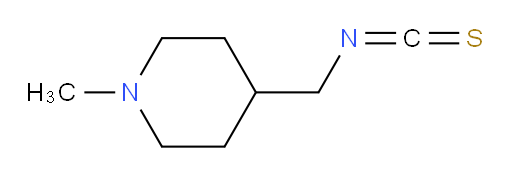 4-(isothiocyanatomethyl)-1-methylpiperidine