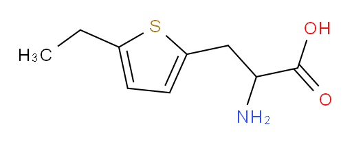 2-amino-3-(5-ethylthiophen-2-yl)propanoic acid
