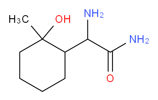 2-amino-2-(2-hydroxy-2-methylcyclohexyl)acetamide