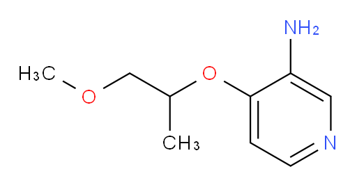 4-[(1-methoxypropan-2-yl)oxy]pyridin-3-amine