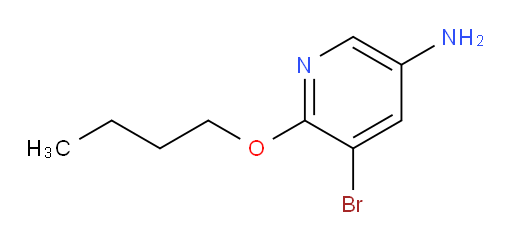 5-bromo-6-butoxypyridin-3-amine