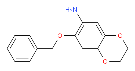 7-(benzyloxy)-2,3-dihydro-1,4-benzodioxin-6-amine
