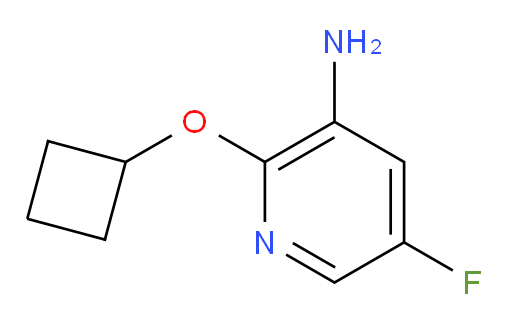 2-cyclobutoxy-5-fluoropyridin-3-amine