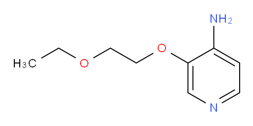 3-(2-ethoxyethoxy)pyridin-4-amine