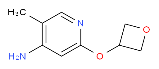 5-methyl-2-(oxetan-3-yloxy)pyridin-4-amine