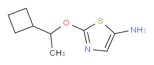 2-(1-cyclobutylethoxy)-1,3-thiazol-5-amine