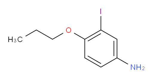 3-iodo-4-propoxyaniline