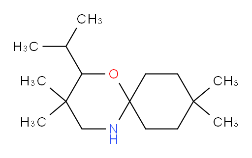 3,3,9,9-tetramethyl-2-(propan-2-yl)-1-oxa-5-azaspiro[5.5]undecane