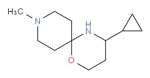4-cyclopropyl-9-methyl-1-oxa-5,9-diazaspiro[5.5]undecane
