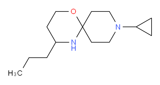 9-cyclopropyl-4-propyl-1-oxa-5,9-diazaspiro[5.5]undecane