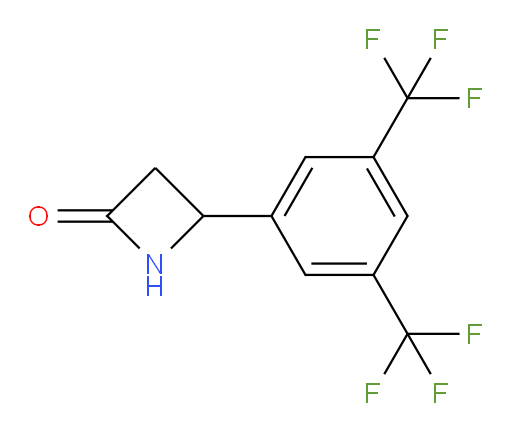 4-[3,5-bis(trifluoromethyl)phenyl]azetidin-2-one
