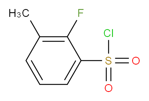 2-fluoro-3-methylbenzene-1-sulfonyl chloride
