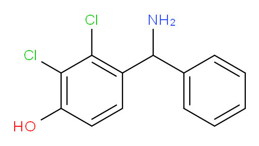 4-[amino(phenyl)methyl]-2,3-dichlorophenol