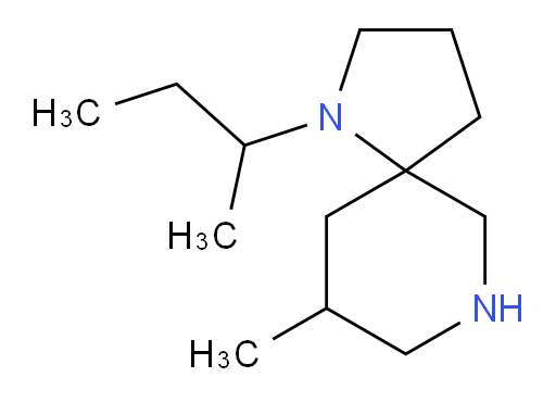 1-(butan-2-yl)-9-methyl-1,7-diazaspiro[4.5]decane