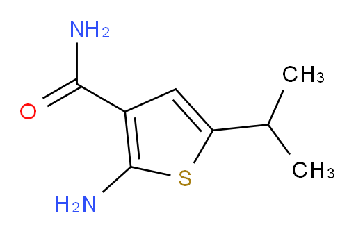 2-amino-5-(propan-2-yl)thiophene-3-carboxamide