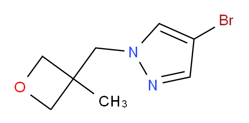 4-bromo-1-[(3-methyloxetan-3-yl)methyl]-1H-pyrazole