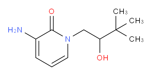 3-amino-1-(2-hydroxy-3,3-dimethylbutyl)-1,2-dihydropyridin-2-one
