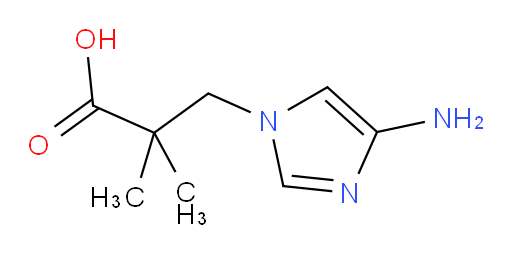 3-(4-amino-1H-imidazol-1-yl)-2,2-dimethylpropanoic acid