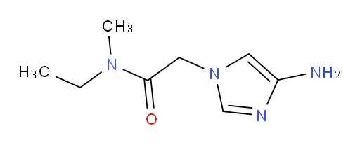 2-(4-amino-1H-imidazol-1-yl)-N-ethyl-N-methylacetamide