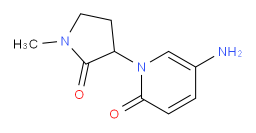 5-amino-1-(1-methyl-2-oxopyrrolidin-3-yl)-1,2-dihydropyridin-2-one