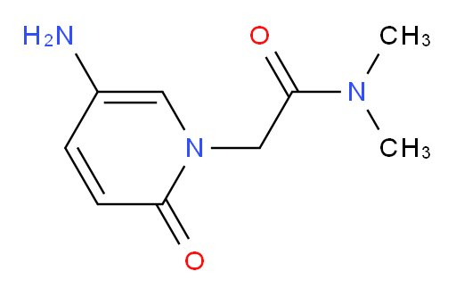 2-(5-amino-2-oxo-1,2-dihydropyridin-1-yl)-N,N-dimethylacetamide