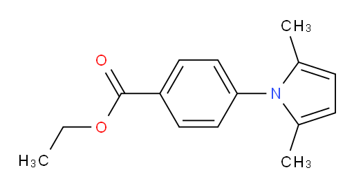 ethyl 4-(2,5-dimethyl-1H-pyrrol-1-yl)benzoate