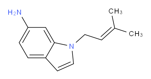 1-(3-methylbut-2-en-1-yl)-1H-indol-6-amine