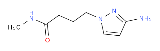 4-(3-amino-1H-pyrazol-1-yl)-N-methylbutanamide
