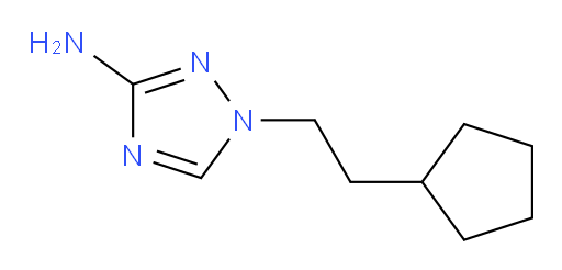 1-(2-cyclopentylethyl)-1H-1,2,4-triazol-3-amine