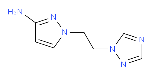 1-[2-(1H-1,2,4-triazol-1-yl)ethyl]-1H-pyrazol-3-amine