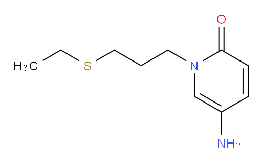 5-amino-1-[3-(ethylsulfanyl)propyl]-1,2-dihydropyridin-2-one