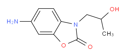6-amino-3-(2-hydroxypropyl)-2,3-dihydro-1,3-benzoxazol-2-one