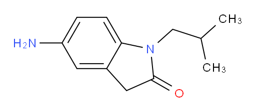 5-amino-1-(2-methylpropyl)-2,3-dihydro-1H-indol-2-one