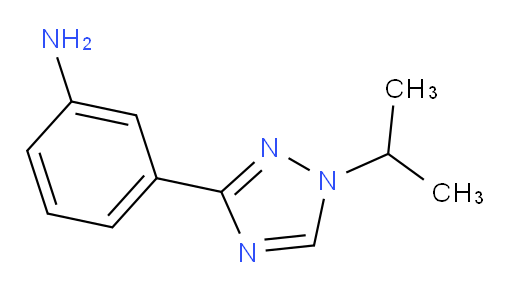3-[1-(propan-2-yl)-1H-1,2,4-triazol-3-yl]aniline