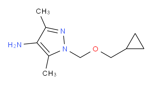 1-[(cyclopropylmethoxy)methyl]-3,5-dimethyl-1H-pyrazol-4-amine