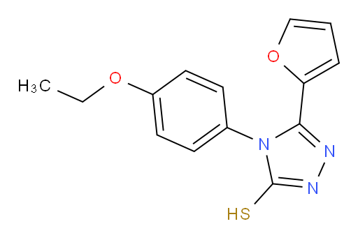4-(4-ethoxyphenyl)-5-(furan-2-yl)-4H-1,2,4-triazole-3-thiol